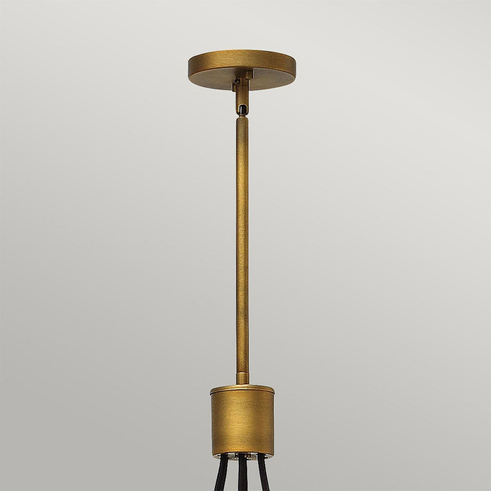 Fulton 7 Light Chandelier Bronze - HK-FULTON-7P