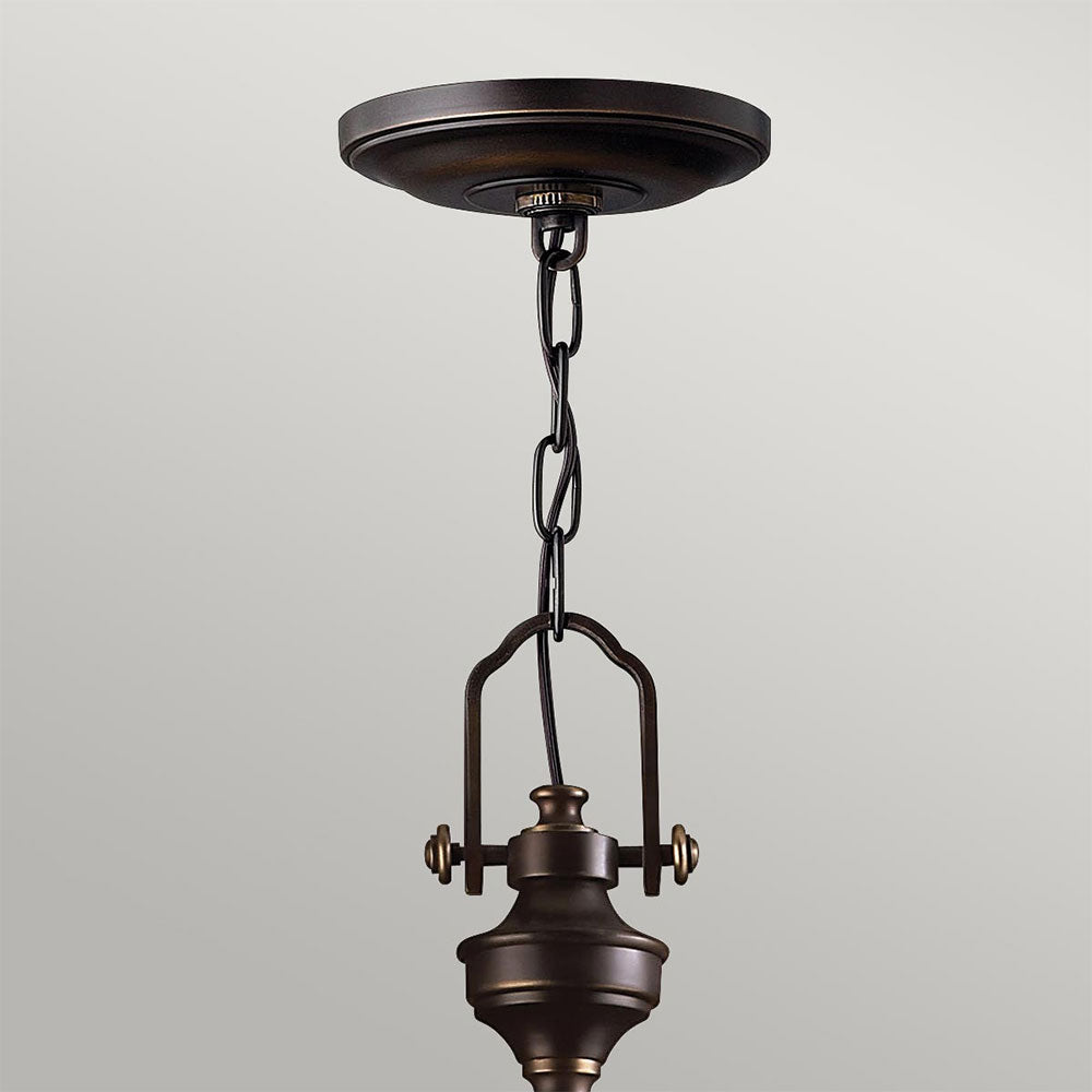 Mayflower Pendant Olde Bronze - HK-MAYFLOWER-P-C