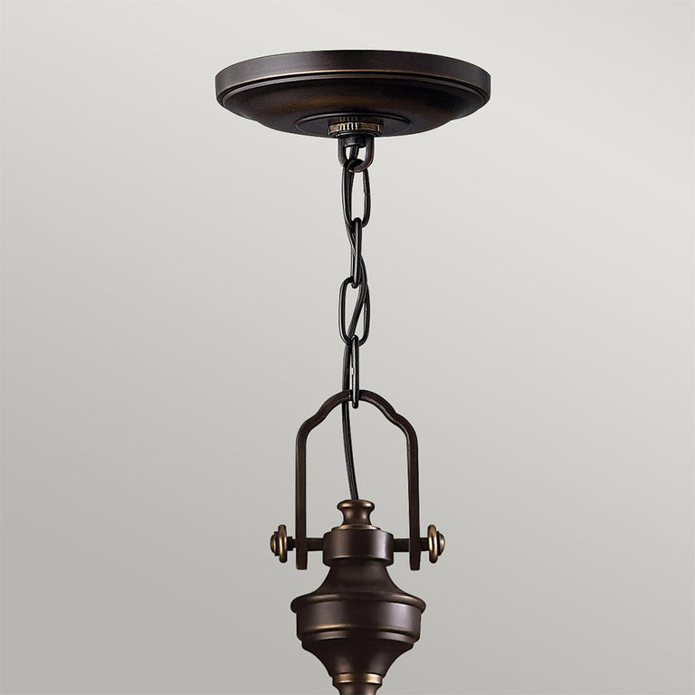Mayflower Pendant Olde Bronze - HK-MAYFLOWER-P-C
