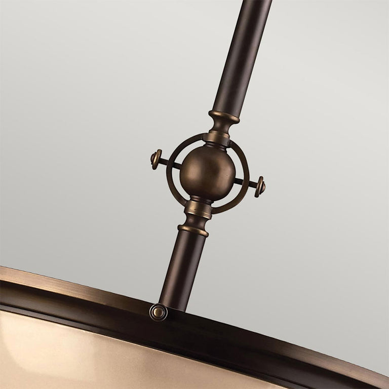 Mayflower Pendant Olde Bronze - HK-MAYFLOWER-P-C