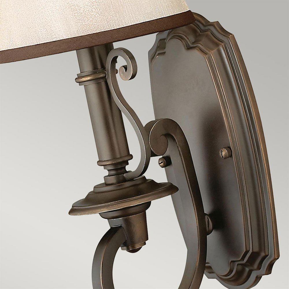 Plymouth 1 Light Sconce Old Bronze - HK-PLYMOUTH1