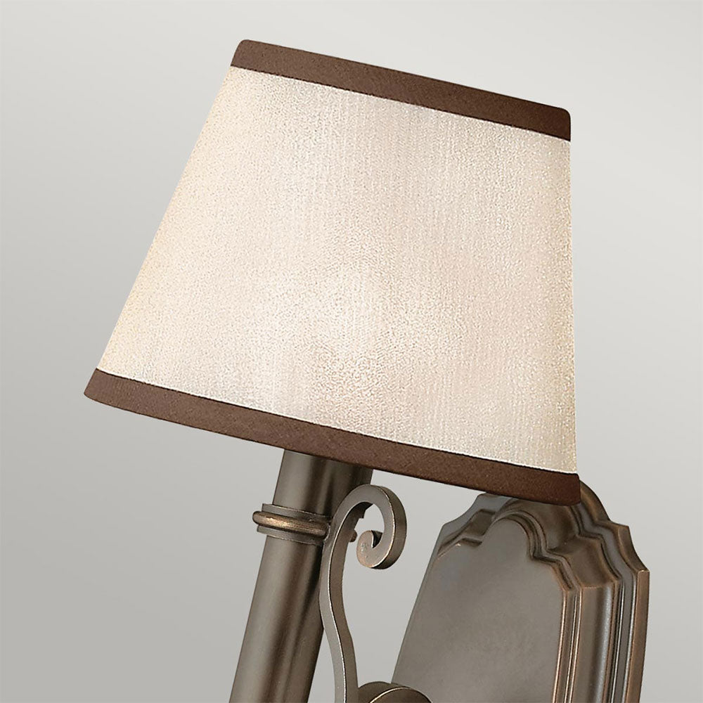 Plymouth 1 Light Sconce Old Bronze - HK-PLYMOUTH1
