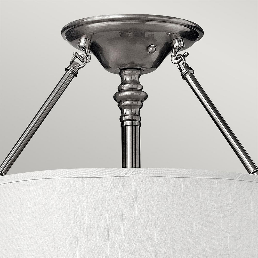 Sussex Semi Flush Brushed Nickel - HK-SUSSEX-SF