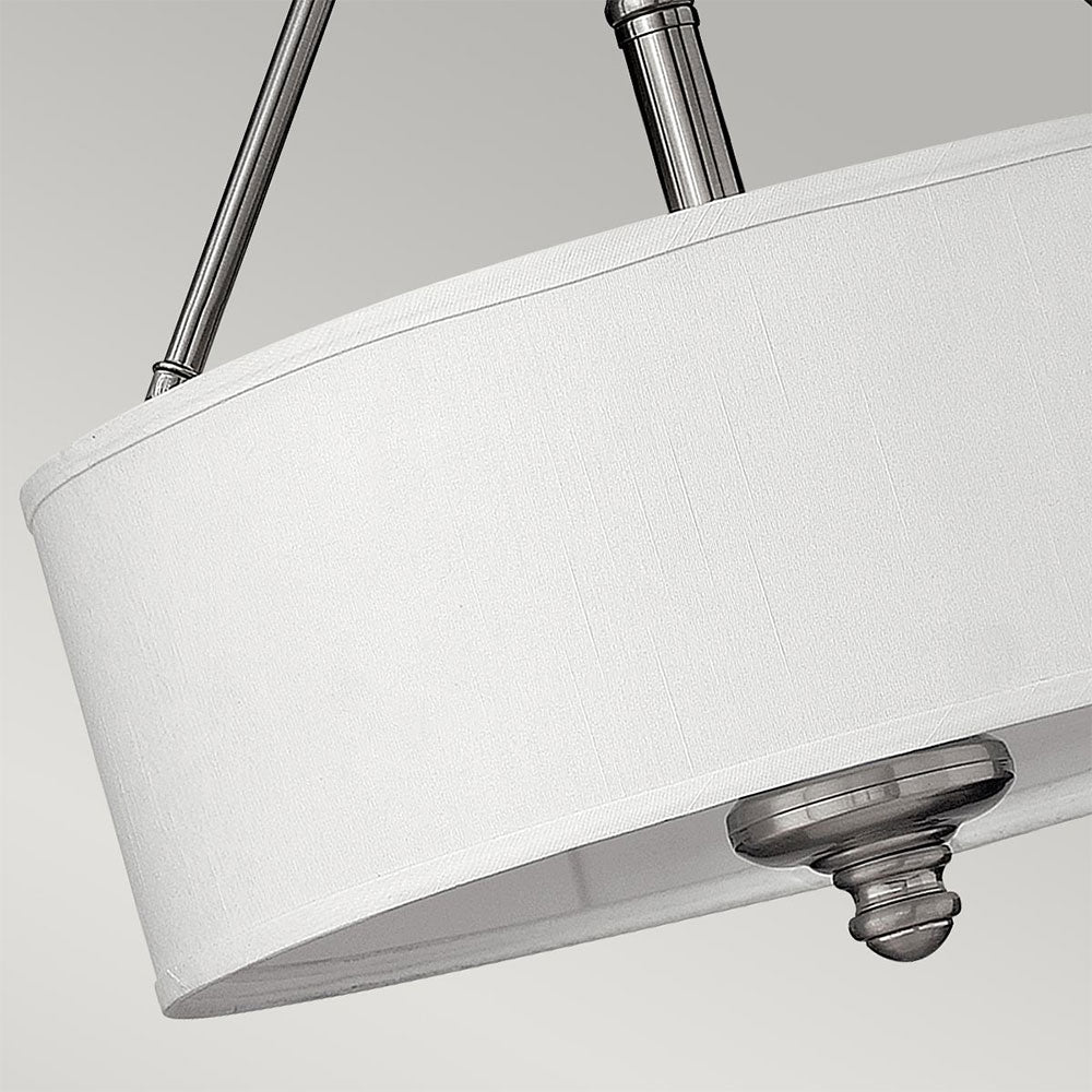 Sussex Semi Flush Brushed Nickel - HK-SUSSEX-SF