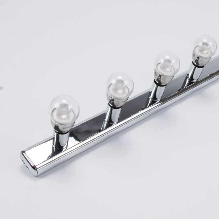 Hollywood 4 Light Vanity Wall Light Chrome - 16320