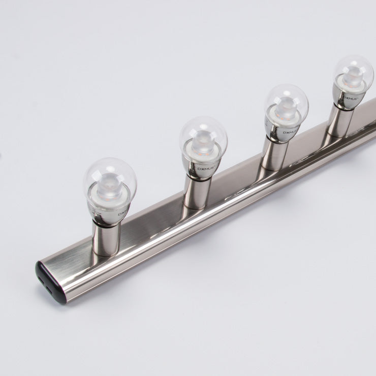 Hollywood 5 Light Vanity Wall Light Satin Chrome - 16332