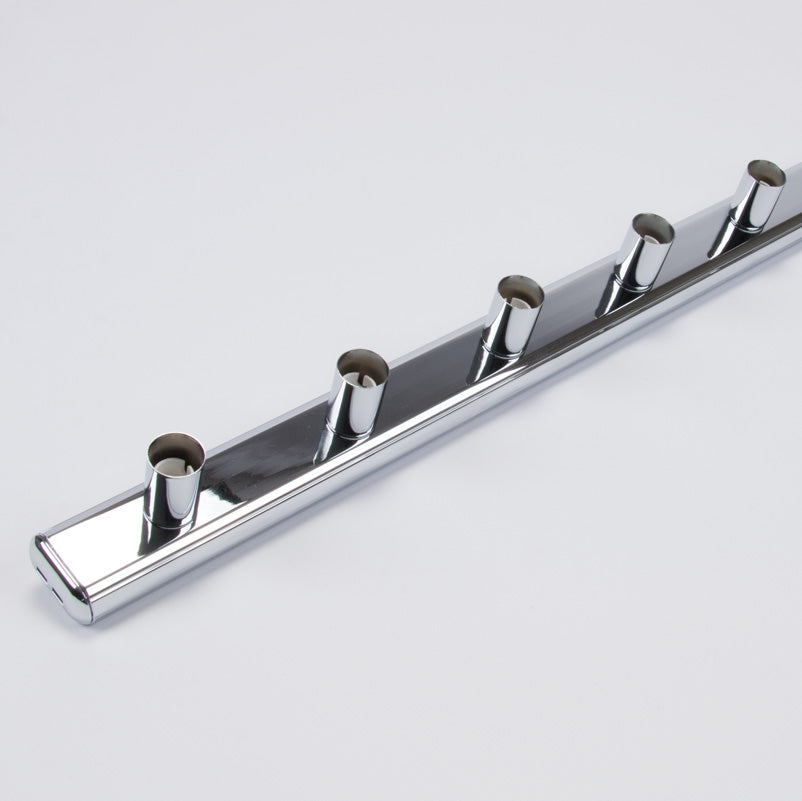 Hollywood 5 Light Vanity Wall Light Chrome - 16329