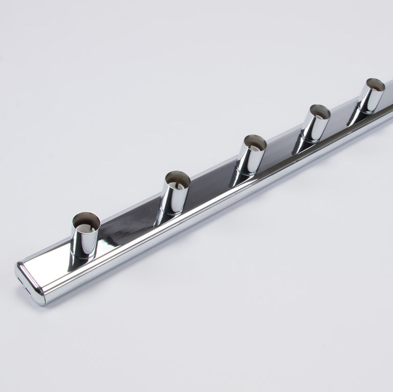 Hollywood 5 Light Vanity Wall Light Chrome - 16329