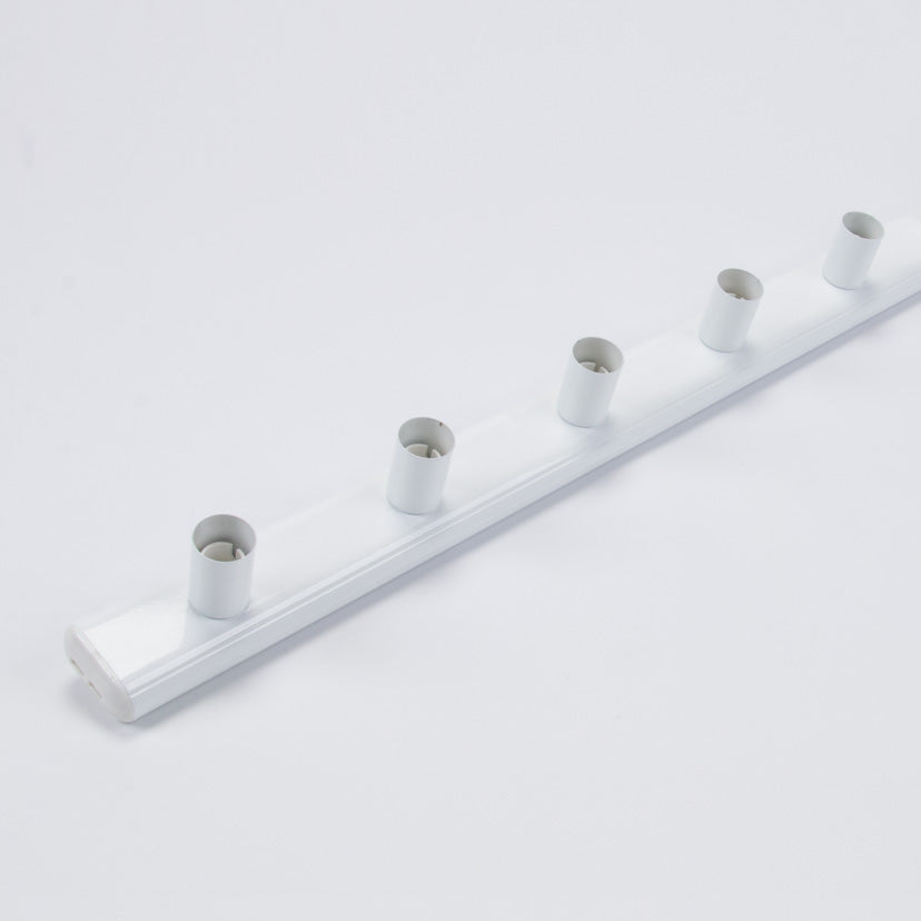 Hollywood 5 Light Vanity Wall Light White - 16333