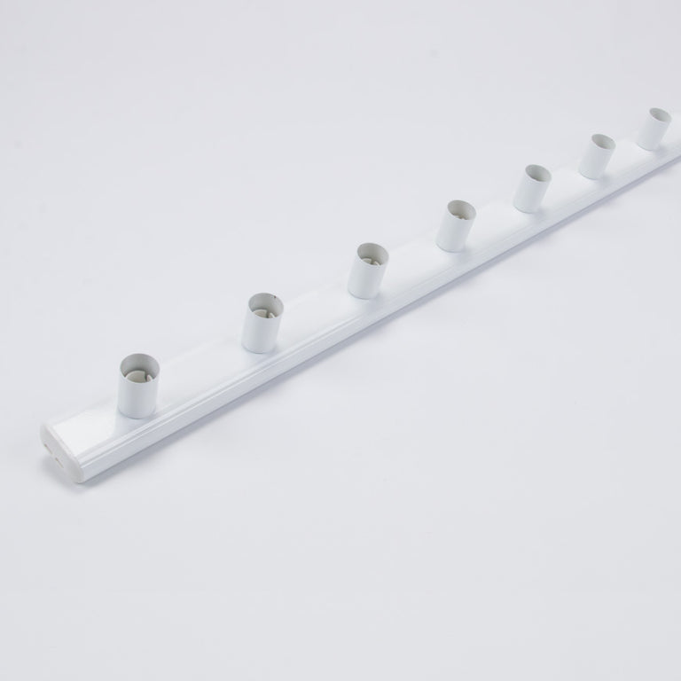 Hollywood 7 Light Vanity Wall Light White - 16351