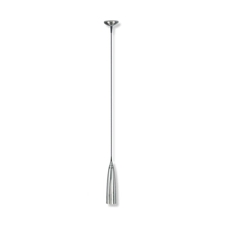 Single Suface Mount Pendant Satin Chrome - HPGU-1P-SC