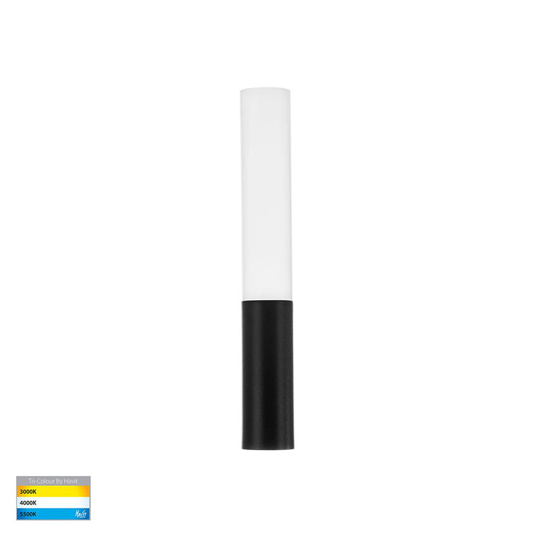 Akril Aluminium LED Wall Light Black - HV10921T-BLK