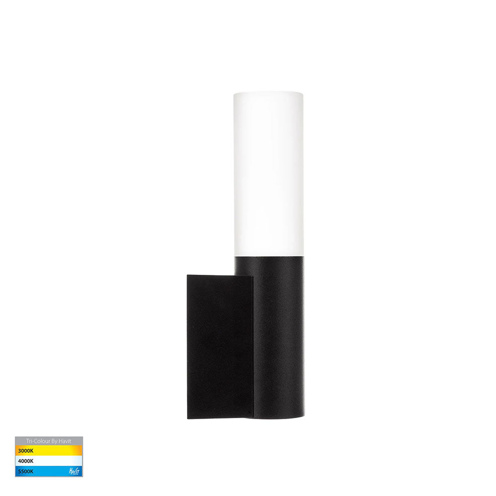 Akril Aluminium LED Wall Light Black - HV10931T-BLK