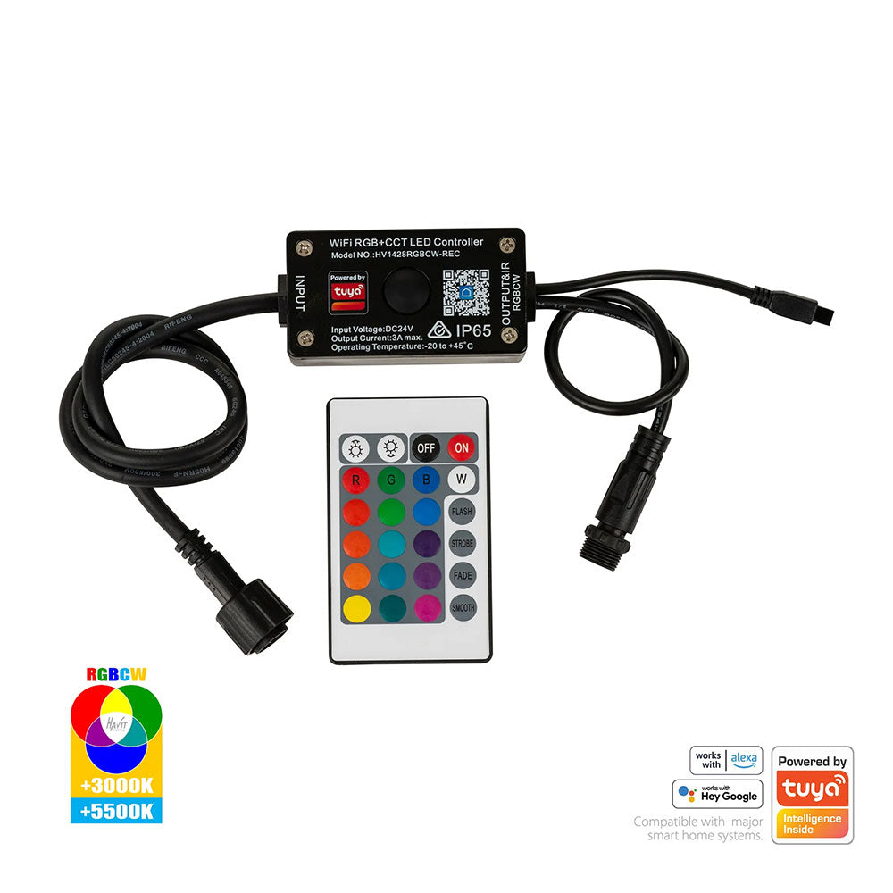 Spitze WIFI RGBCW LED Spike Light Kit Reciever - HV1428RGBCW-REC