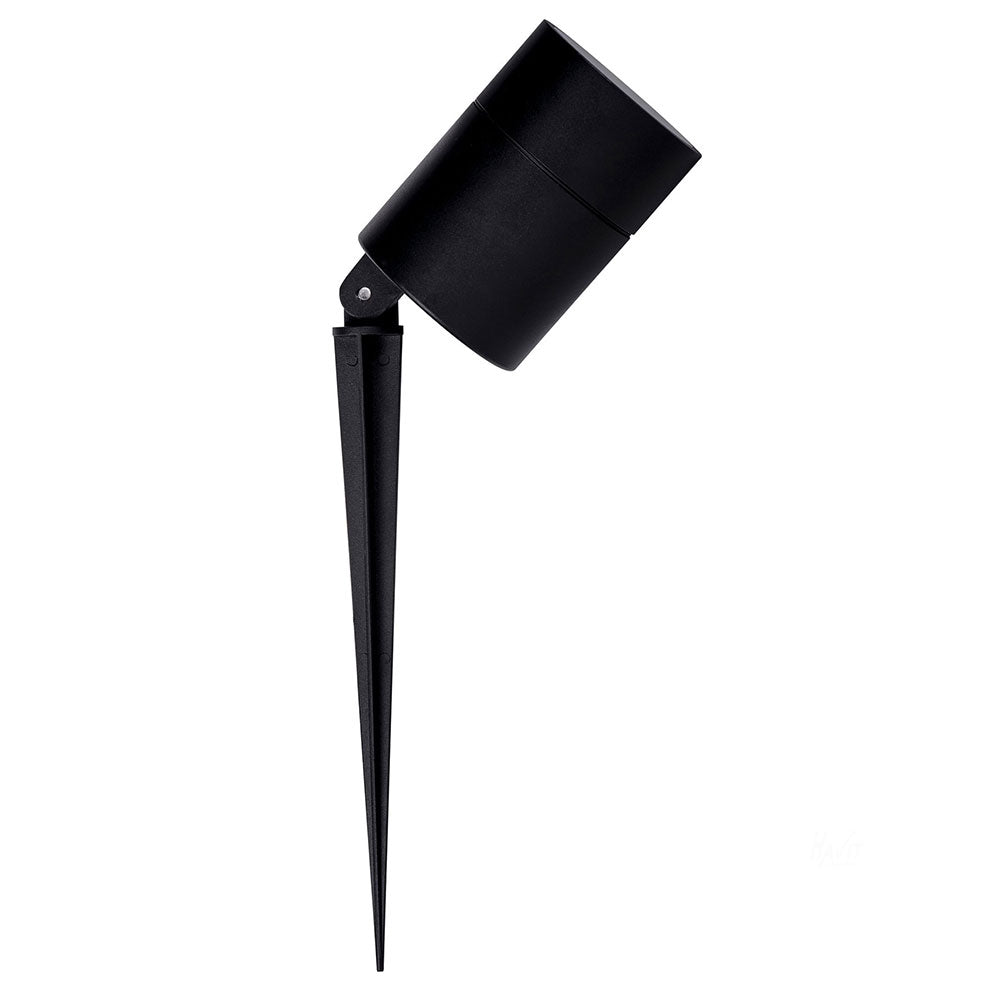 Oasis 12W CCT 12V DC LED Adjustable Single Spike Spotlight Black - HV1429T-12W