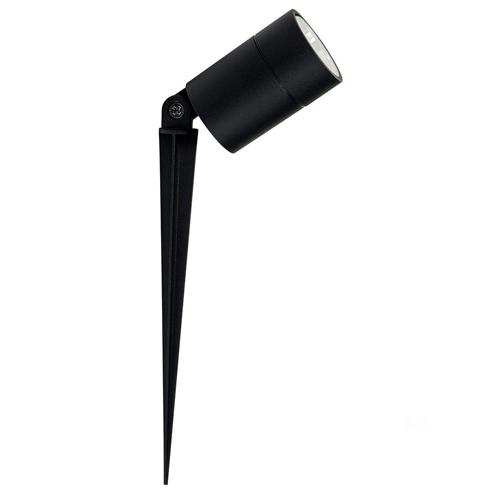 Oasis 7W CCT 12V DC LED Adjustable Spike Light Black - HV1429T-7W