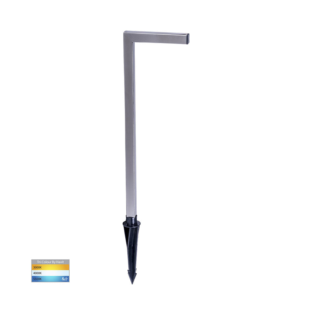 Nedia 7W CCT 12V DC LED Garden Spike Light 316 Stainless Steel - HV1459T-SS316