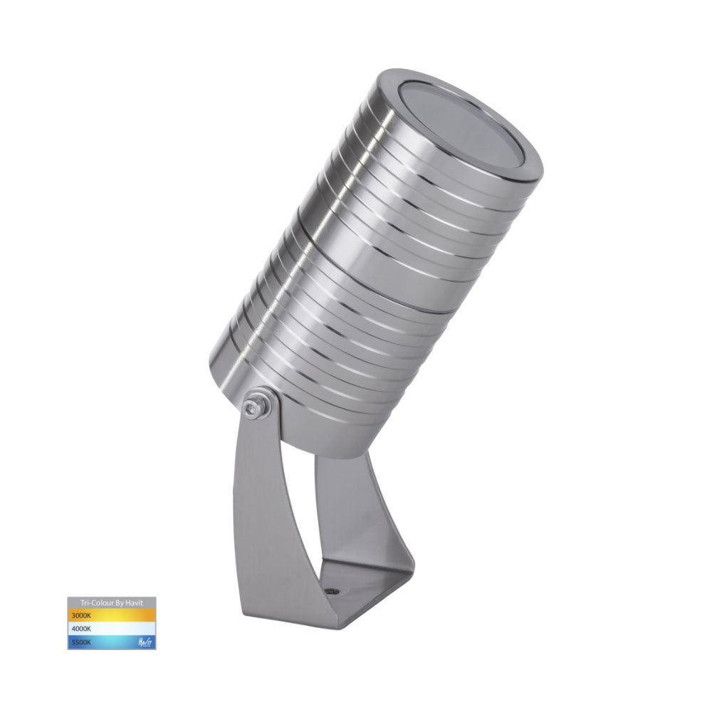 Nova 5W CCT 12V DC MR16 LED Garden Spike Light 316 Stainless Steel - HV1462T-SS316
