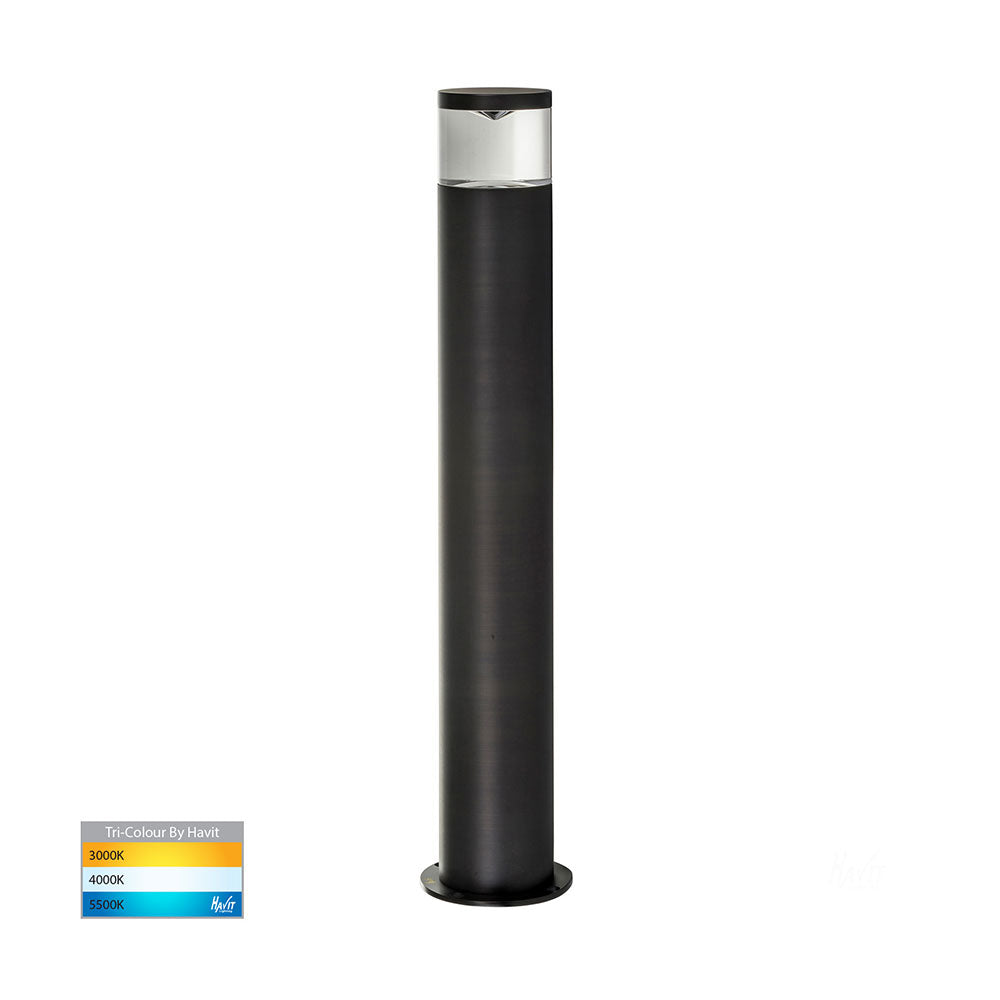 Highlite 5W CCT 12V DC MR16 LED Bollard Light Antique Brass - HV1602T-AB