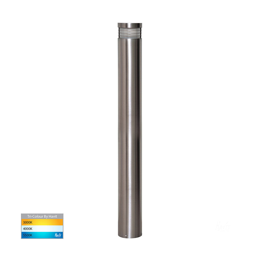 Maxi 5W CCT 12V DC MR16 LED Bollard Light Stainless Steel - HV1608T-SS316-12V