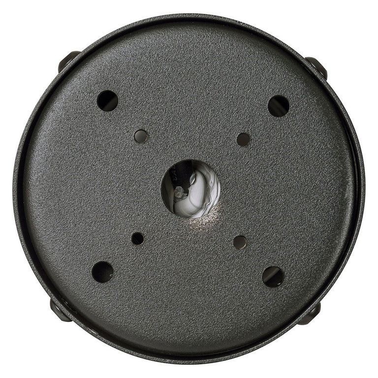 Maxi Louvre 5W CCT 12V DC MR16 LED Bollard Light Black - HV1616T-BLK-12V