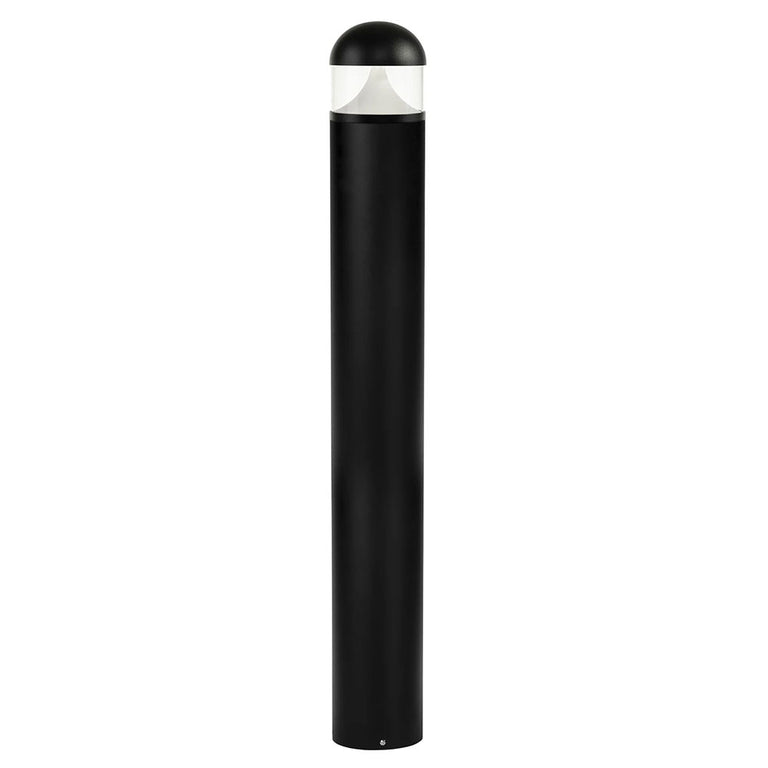 Divad 12W CCT 24V DC LED 1050mm Bollard Black - HV1633T-BLK-24V-RND