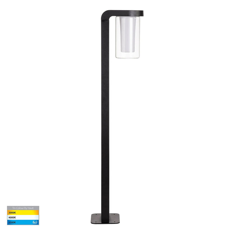Otaner 10W CCT 240V LED Bollard Black - HV1691T-BLK-240V