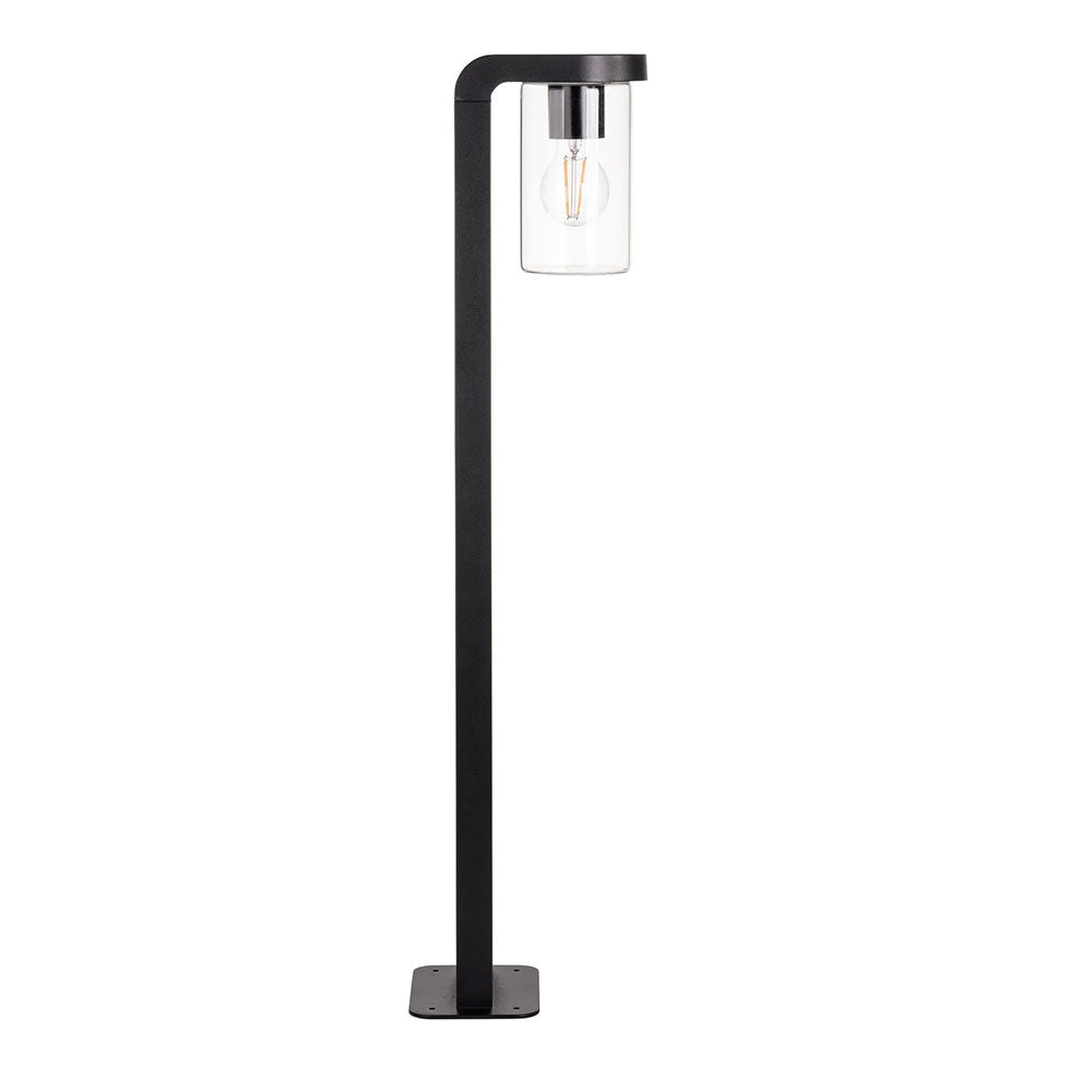 Angela 9W 240V E27 LED Bollard Black - HV1692W-BLK