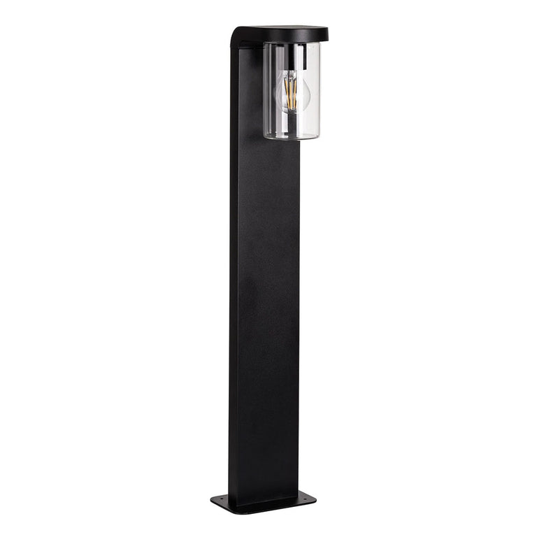 Angela 9W 240V E27 LED Bollard Black - HV1692W-BLK