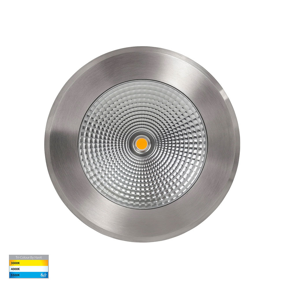 Klip 20W CCT 240V LED Inground Uplighter Stainless Steel - HV1833T-240V