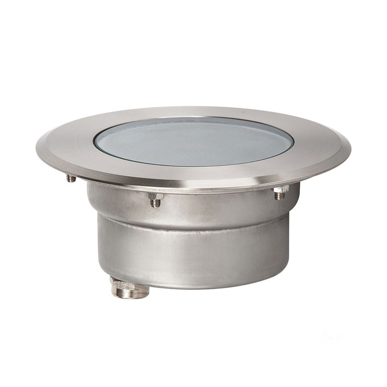 Split 5W 12V DC LED Inground Uplighter 316 Stainless Steel / Cool White - HV1842C