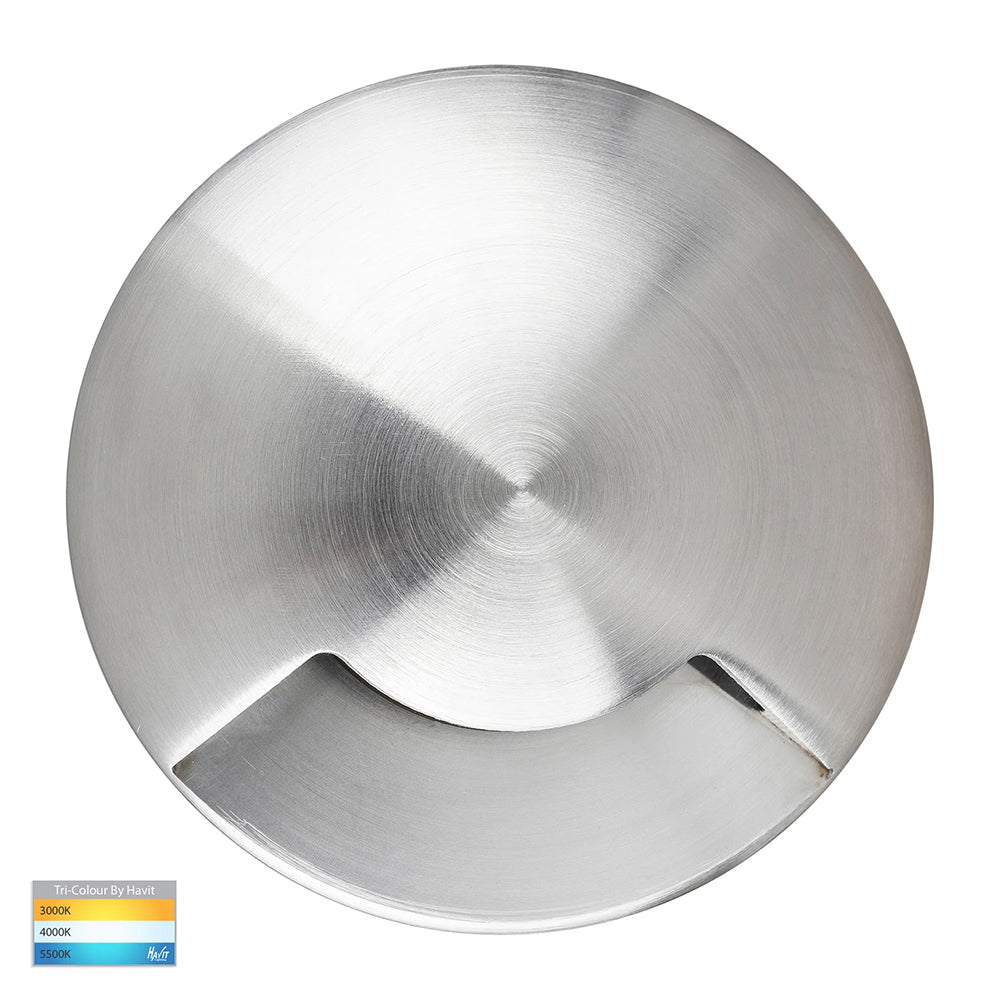 Viale 5W CCT 12V DC One-Way MR16 LED Driveway Light Stainless Steel - HV19062T