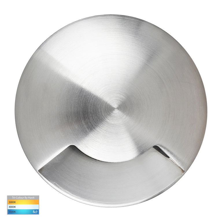 Viale 5W CCT 12V DC One-Way MR16 LED Driveway Light Stainless Steel - HV19062T