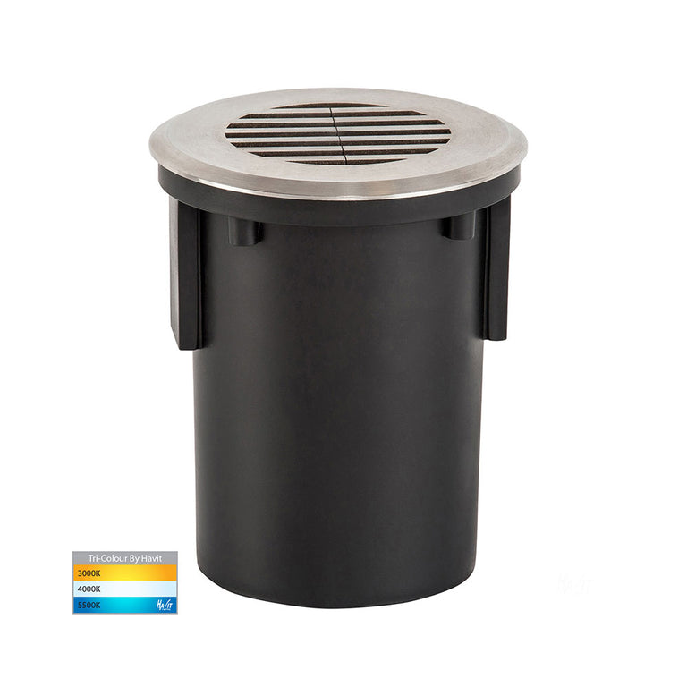 Viale 5W CCT 12V DC MR16 LED Grill Inground Uplighter Stainless Steel - HV19102T
