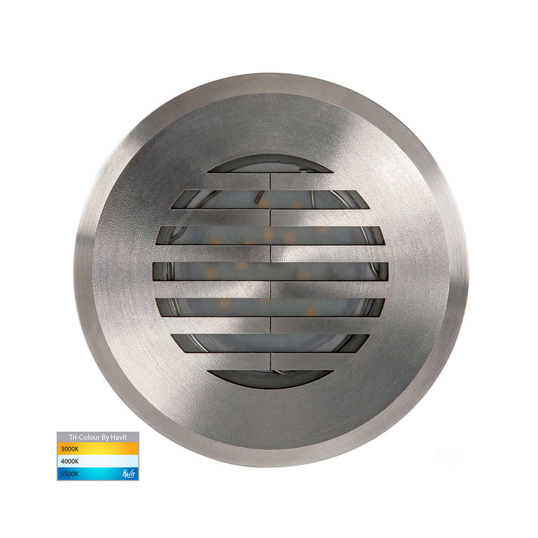 Viale 5W CCT 12V DC MR16 LED Grill Inground Uplighter Stainless Steel - HV19102T