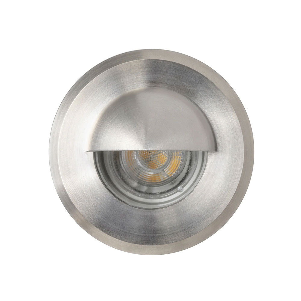 Lokk 3W 12V DC Eyelid LED Step Light Stainless Steel - HV2899NW-SS316