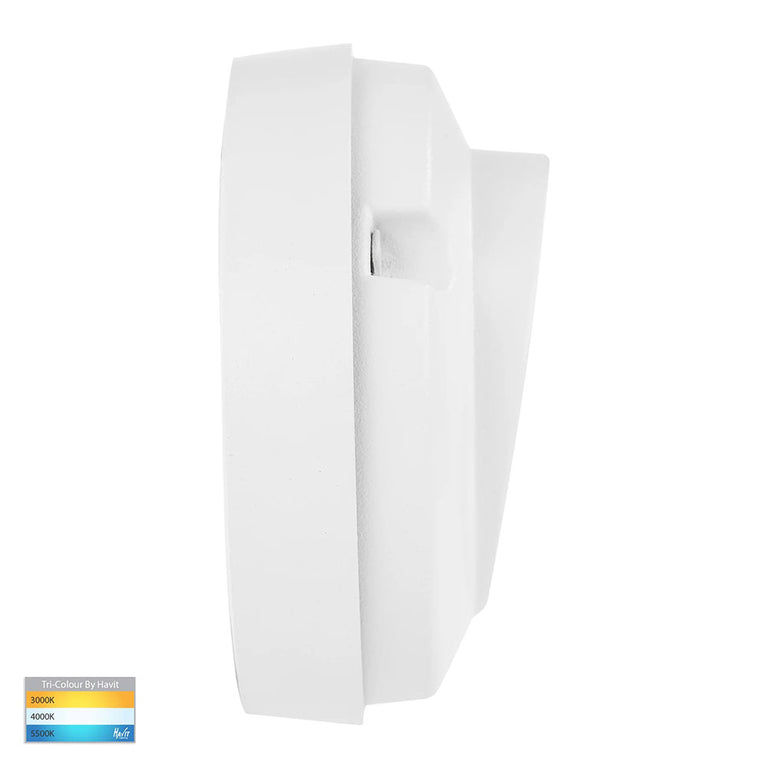 Pinta 2.3W CCT 12V DC LED Louvered Step Light White - HV2925T-12V-WHT