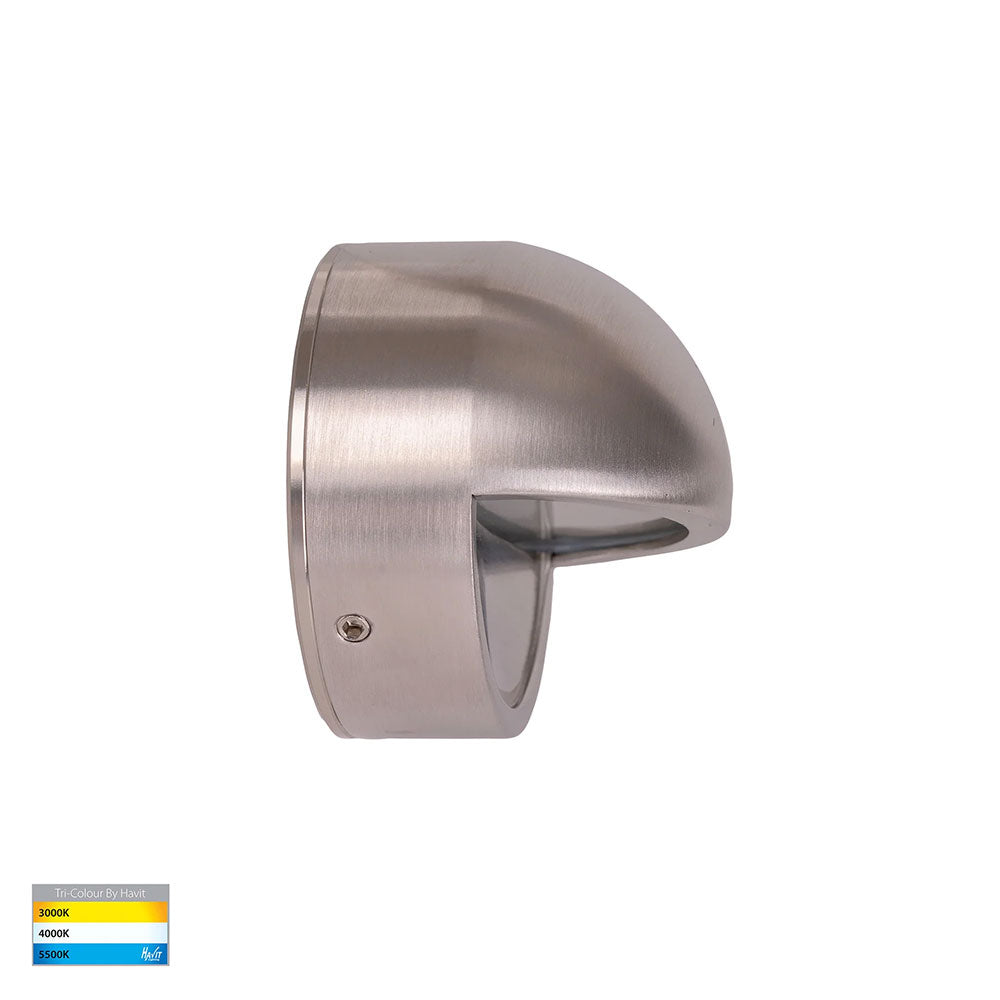 Veko 2W CCT 240V Eyelid LED Step Light Stainless Steel - HV2927T-SS316-240V