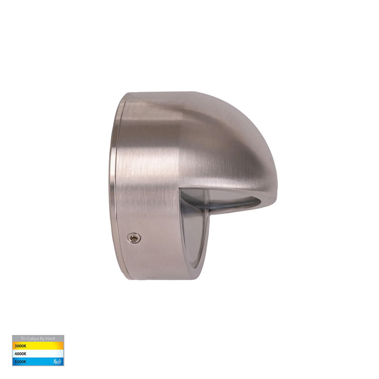 Veko 2W CCT 240V Eyelid LED Step Light Stainless Steel - HV2927T-SS316-240V