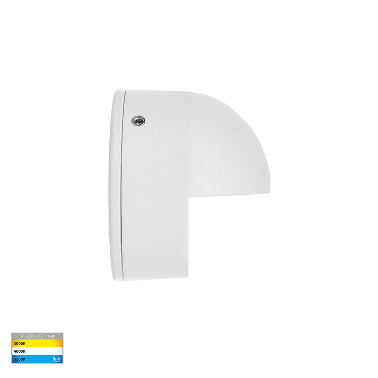 Veko 2W CCT 240V Eyelid LED Step Light White - HV2927T-WHT-240V