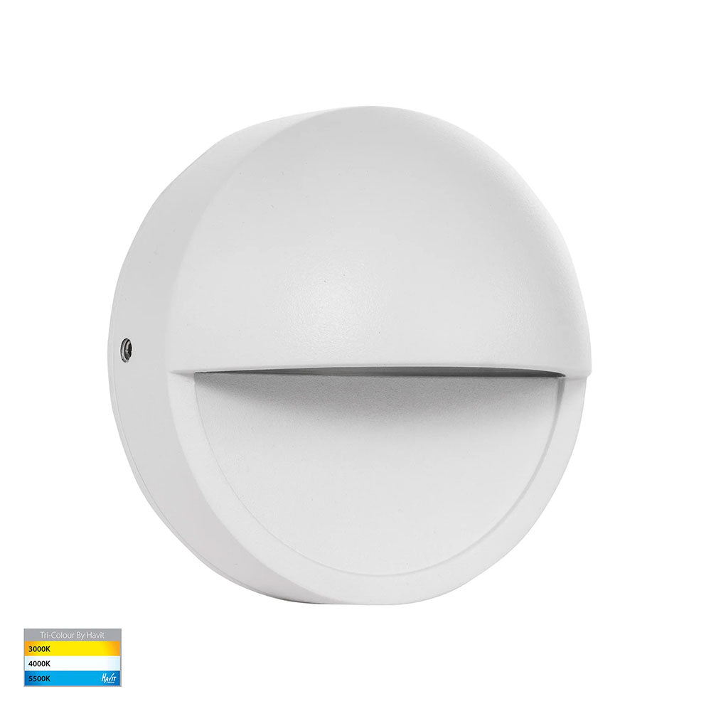 Veko 6W CCT 12V DC Eyelid LED Step Light White - HV2928T-WHT-12V