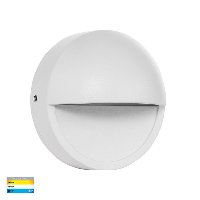 Veko 6W CCT 12V DC Eyelid LED Step Light White - HV2928T-WHT-12V