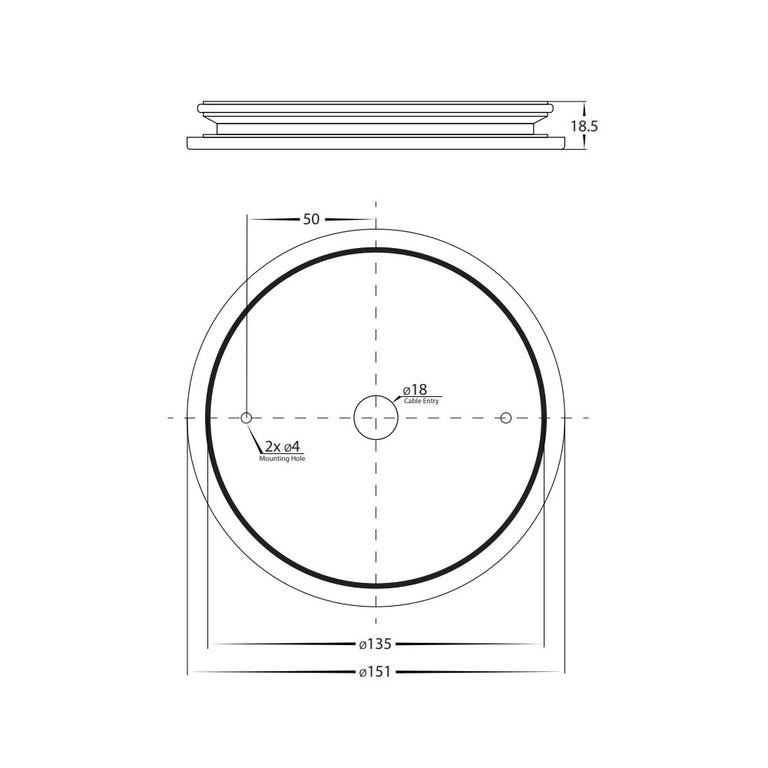 Veko 10W CCT 240V Eyelid LED Step Light Stainless Steel - HV2929T-SS316-240V