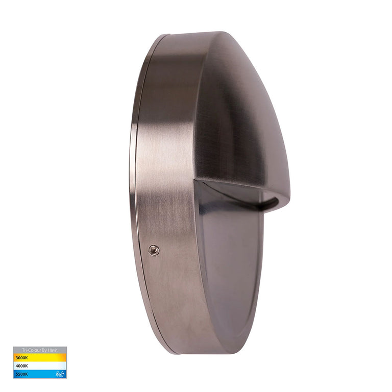 Veko 10W CCT 240V Eyelid LED Step Light Stainless Steel - HV2929T-SS316-240V