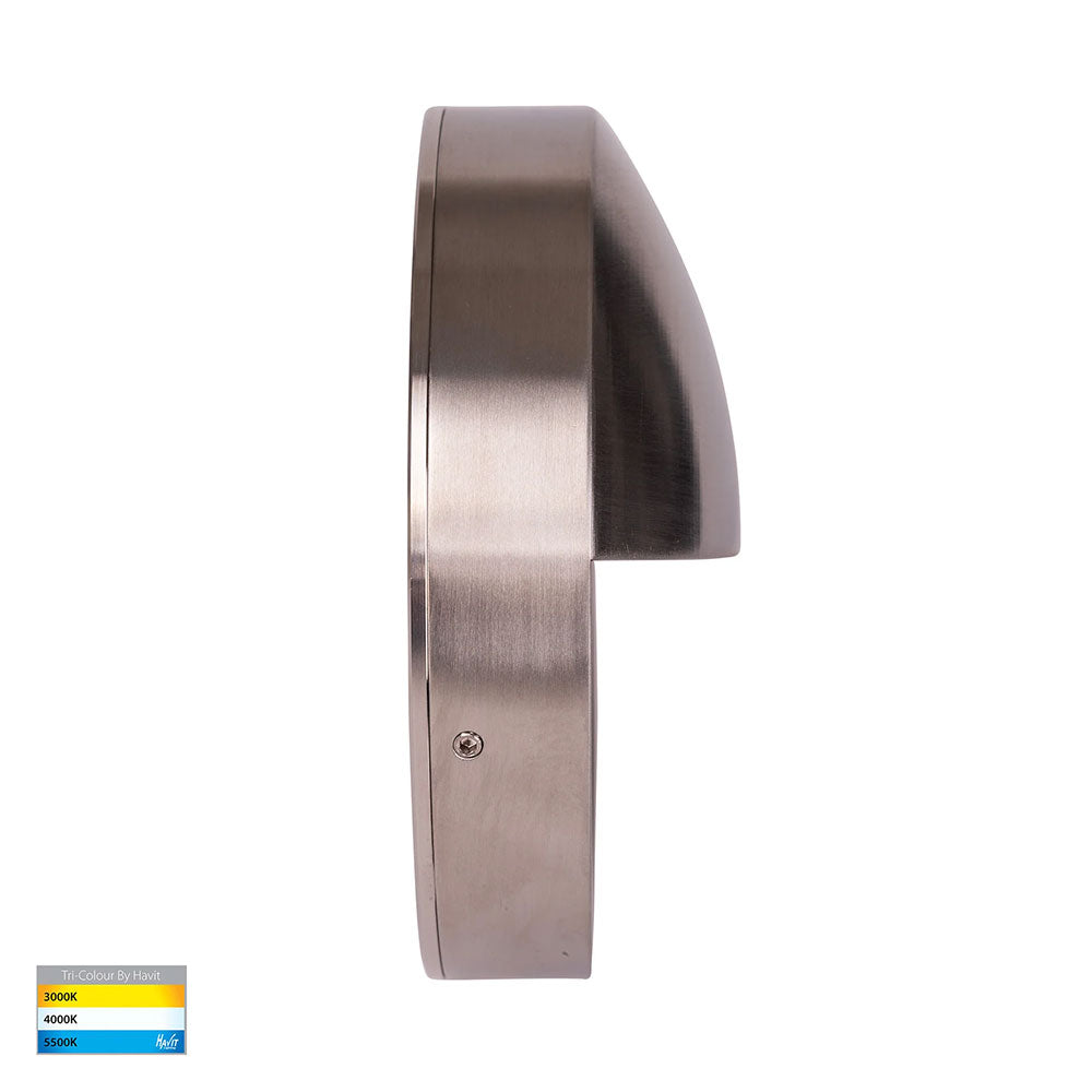 Veko 10W CCT 240V Eyelid LED Step Light Stainless Steel - HV2929T-SS316-240V