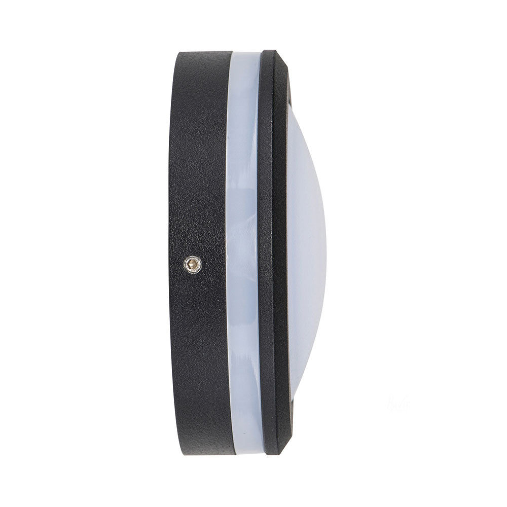 Nava 5W 12V DC LED Step Light Matt Black / Cool White - HV2960C-BLK-12V DC
