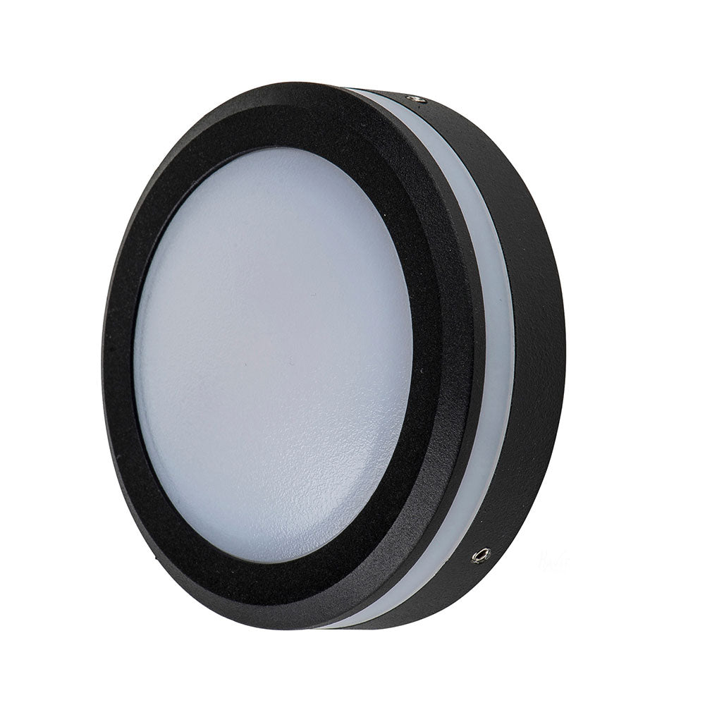 Nava 5W 12V DC LED Step Light Matt Black / Cool White - HV2960C-BLK-12V DC