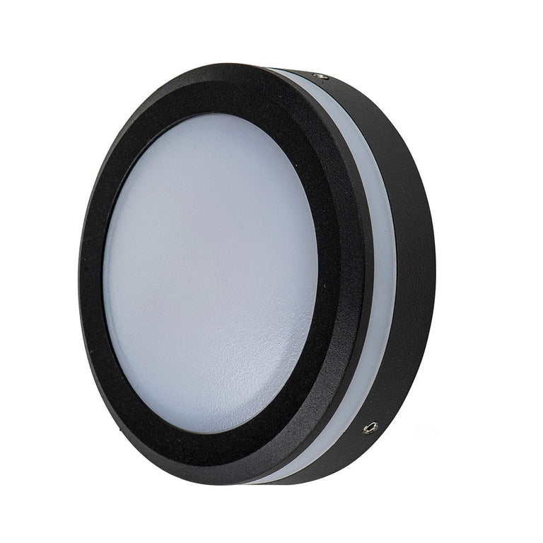 Nava 5W 12V DC LED Step Light Matt Black / Cool White - HV2960C-BLK-12V DC