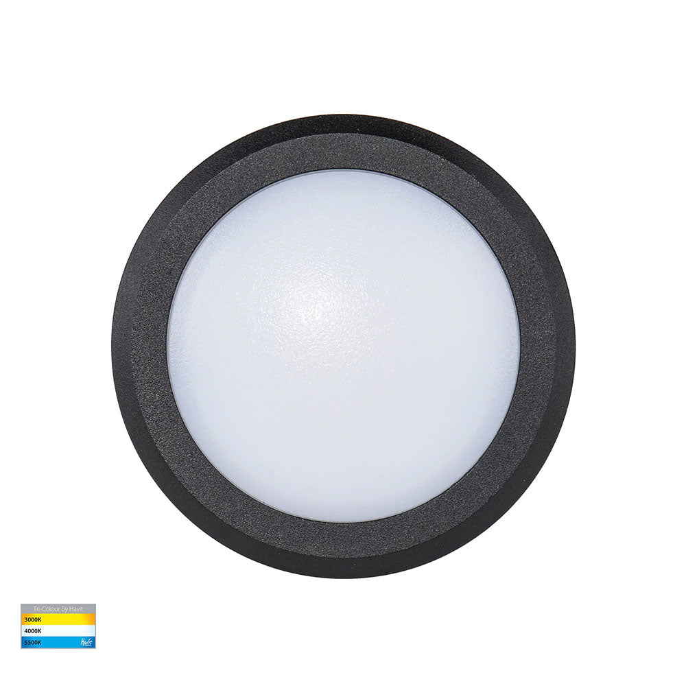 Nava 5W CCT 240V LED Step Light Black - HV2960T-BLK-240V