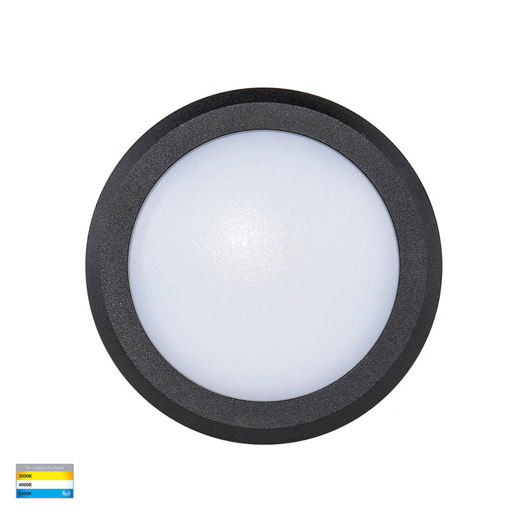 Nava 5W CCT 240V LED Step Light Black - HV2960T-BLK-240V